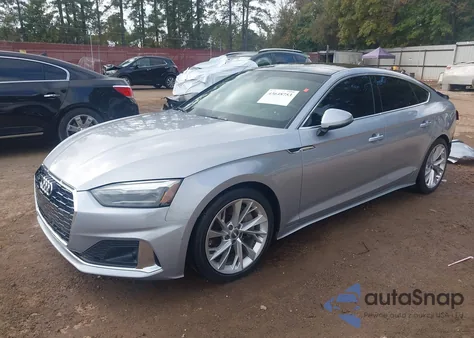 2020 Audi A5 Sportback Premium 45 Tfsi Quattro S Tronic z USA, uszkodzony, nr VIN WAUANCF5XLA008659